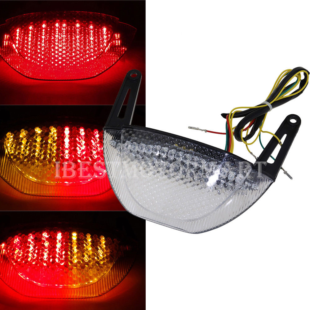 Integrated LED TailLight Turn Signals CBR 600RR 07-12 Clear V2